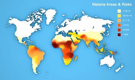 Malaria map
