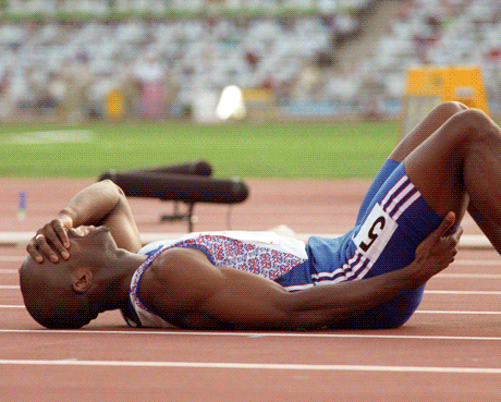 Derek Redmond hamstring injury